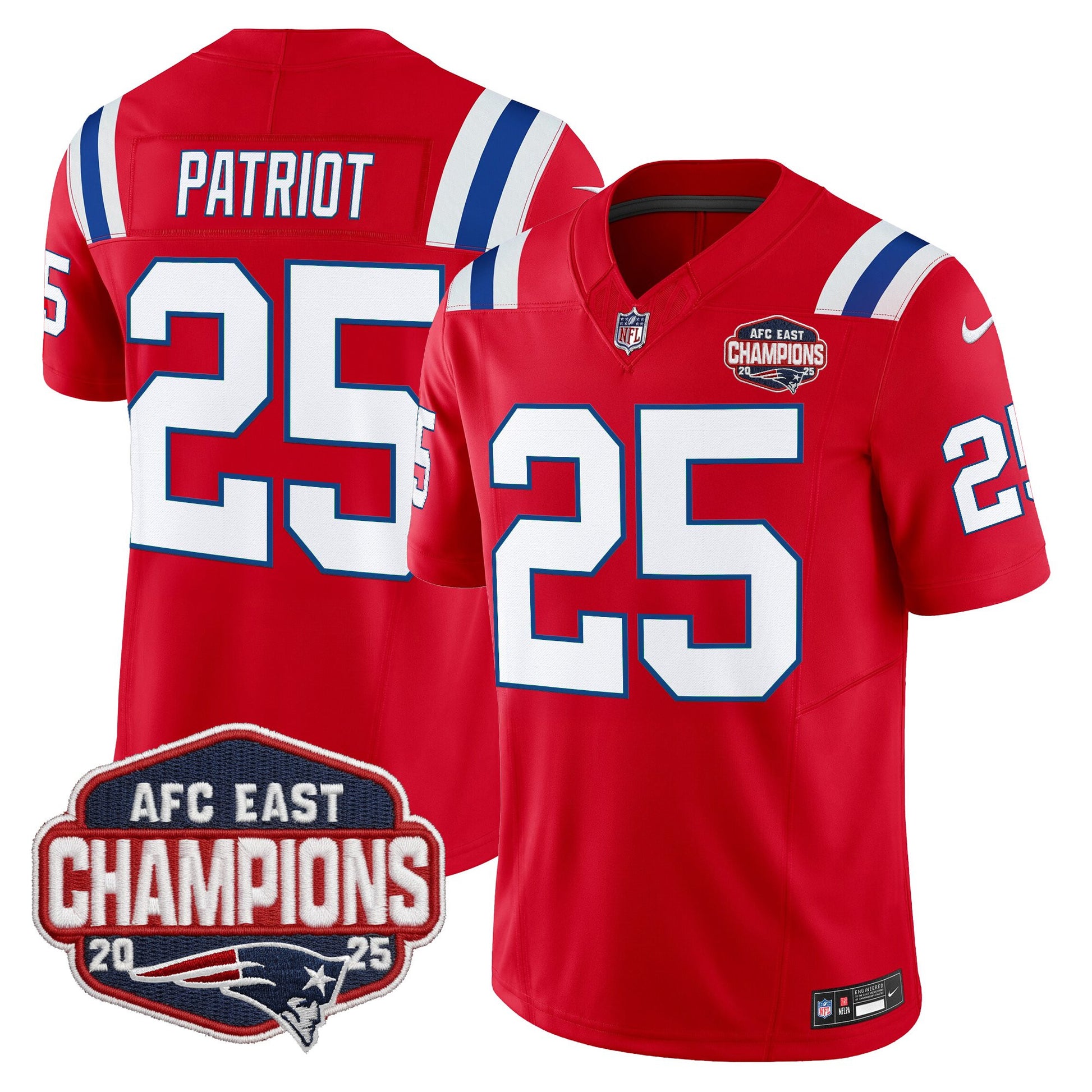 Red - #25 Patriot