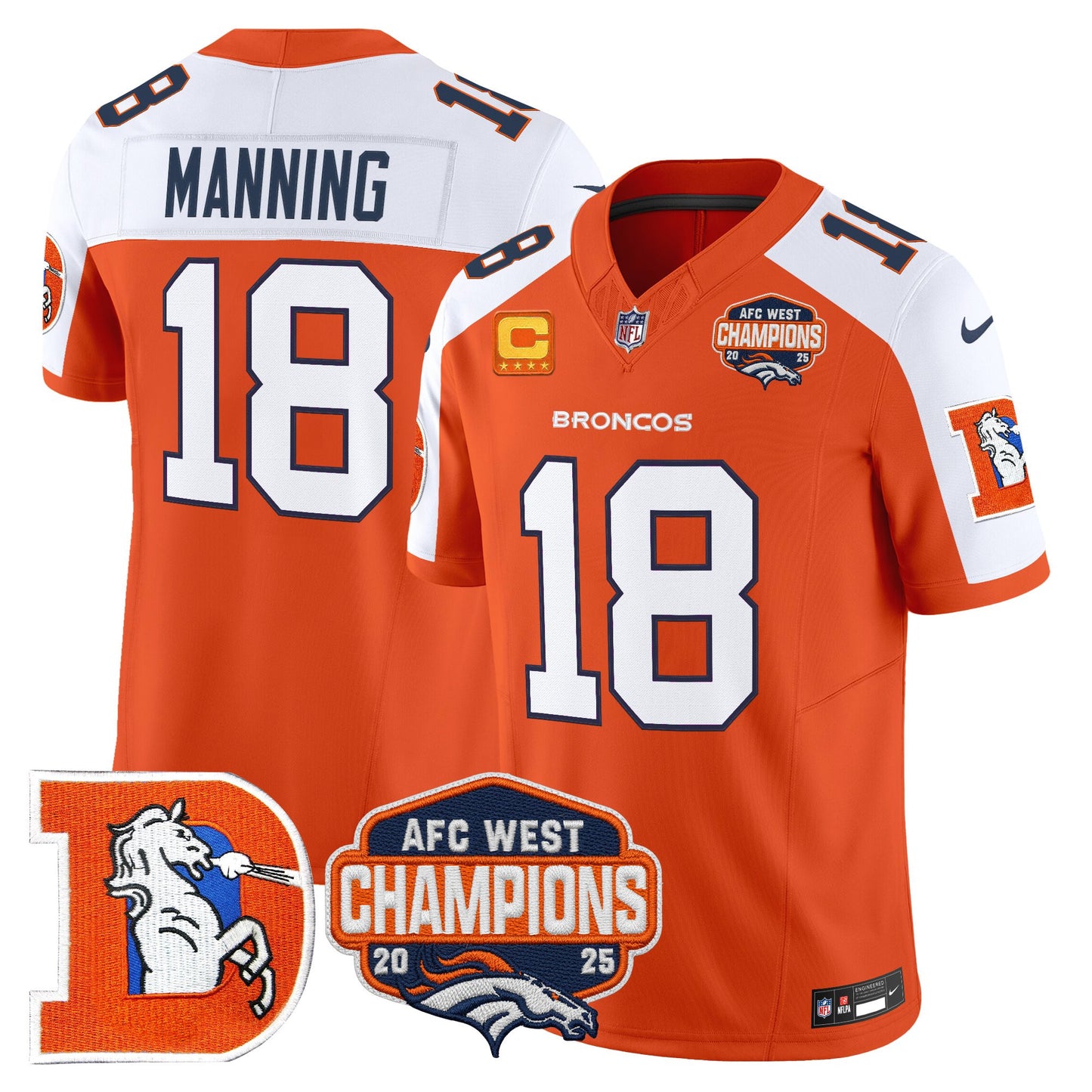 Orange Alternate - Peyton Manning