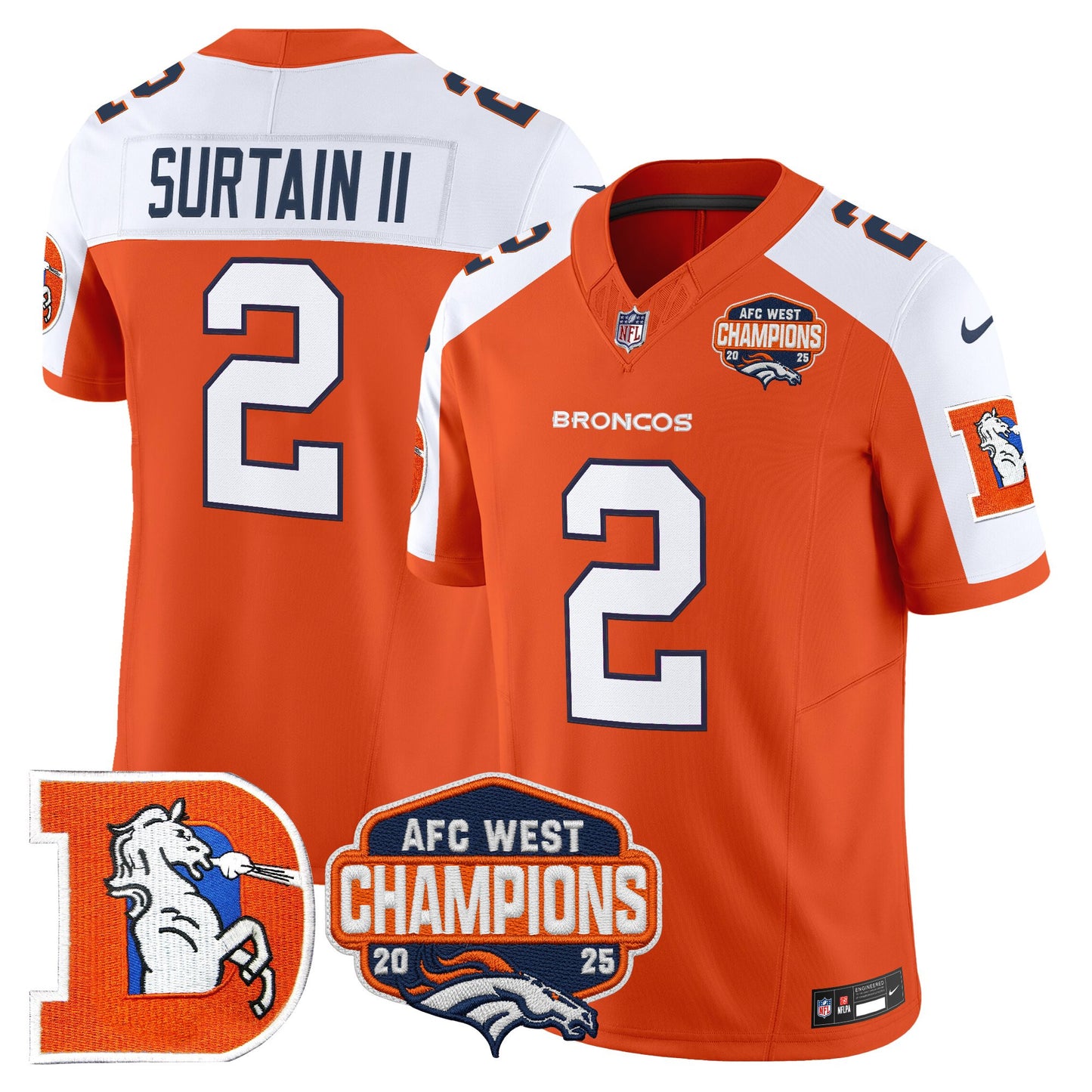 Orange Alternate - Patrick Surtain II