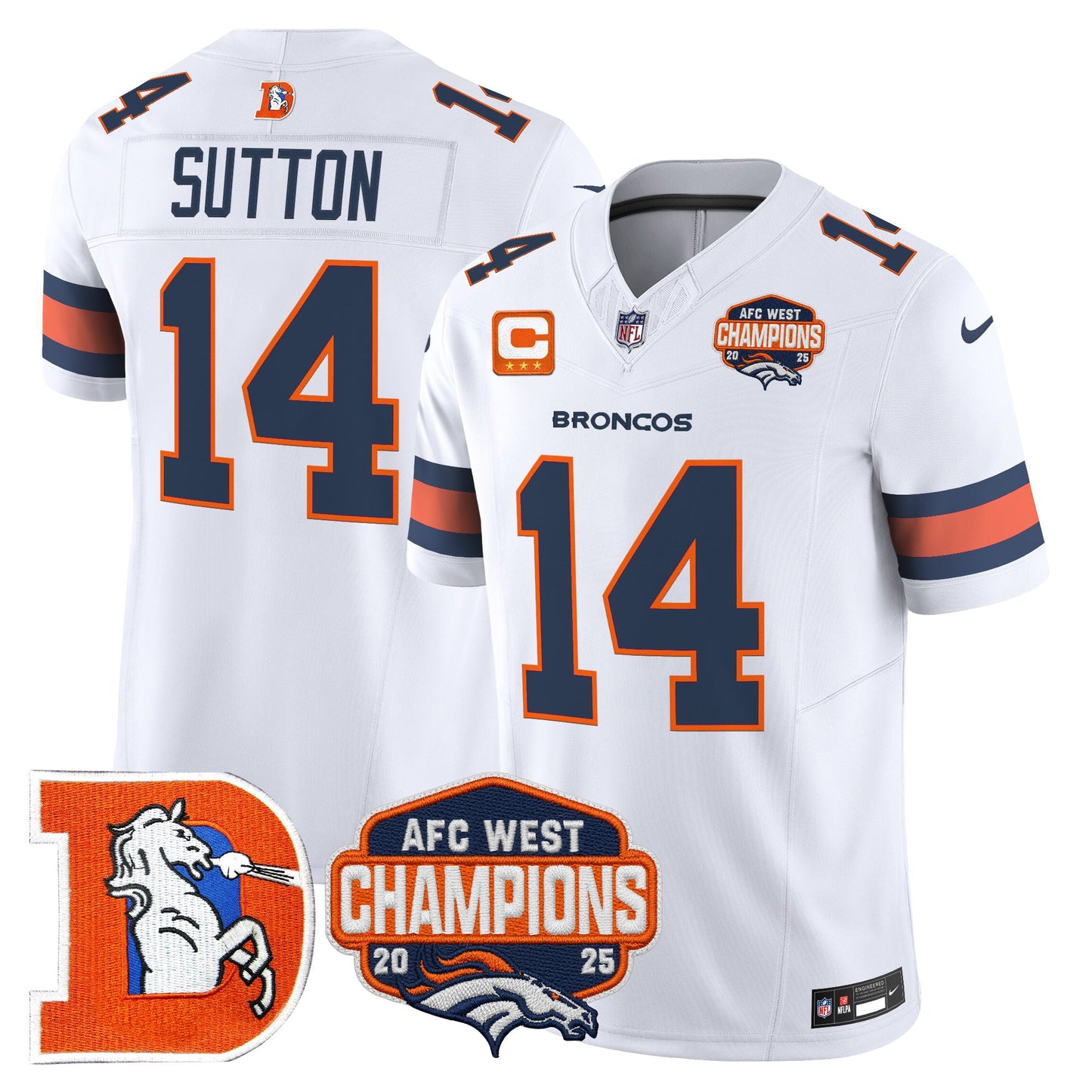 White - Courtland Sutton