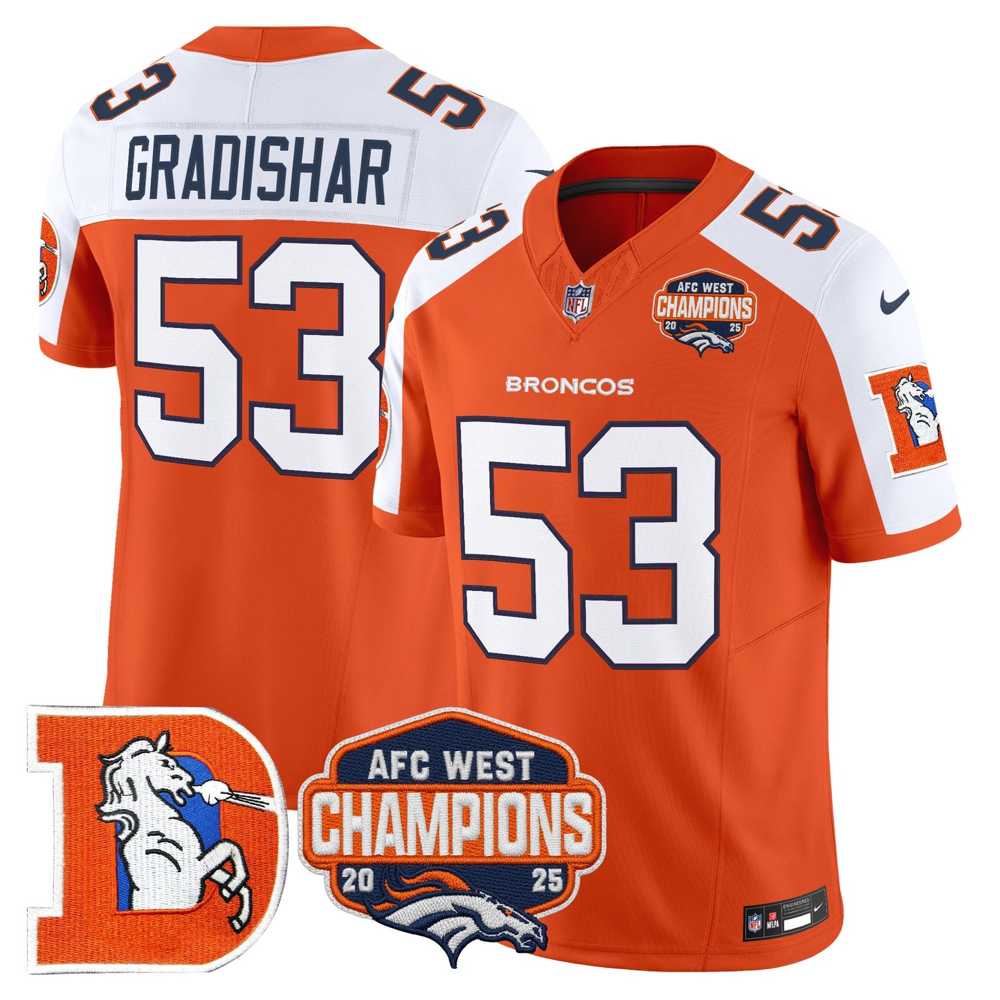 Orange Alternate - Randy Gradishar