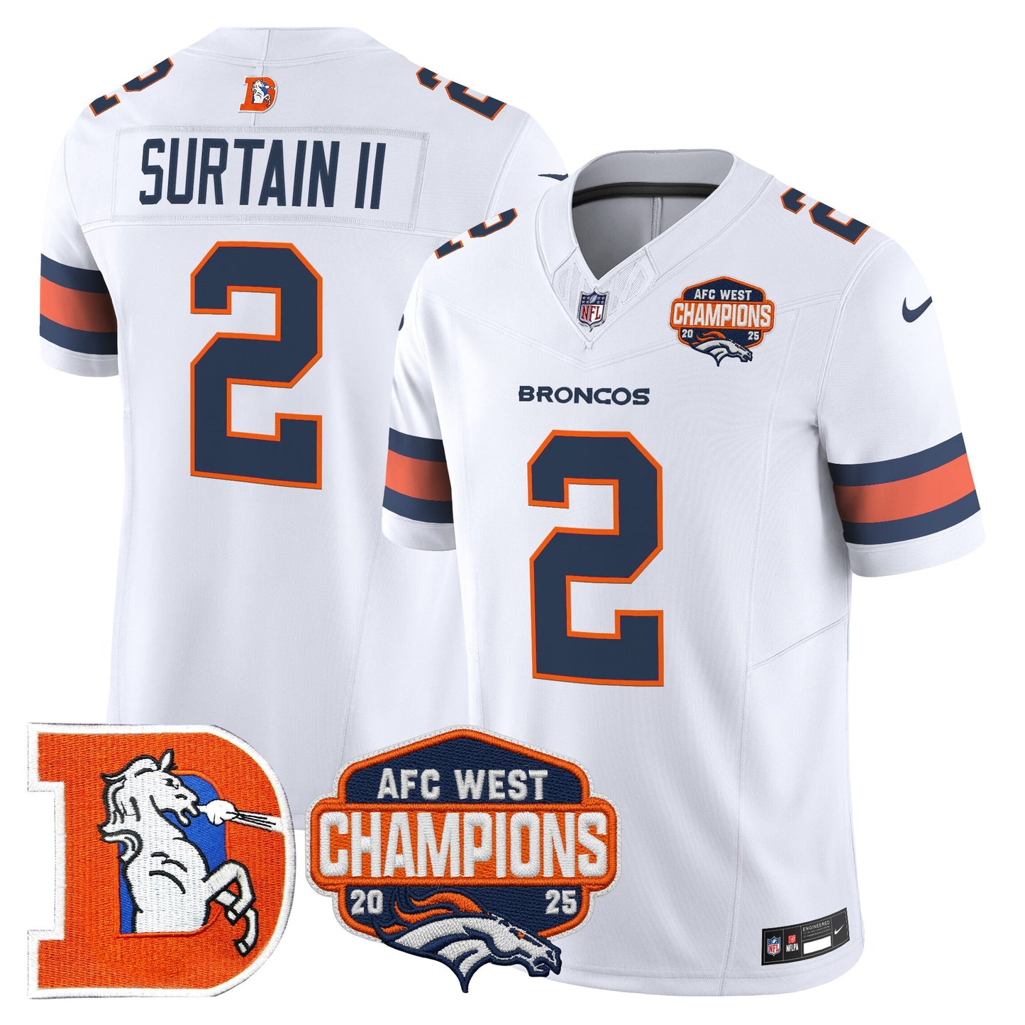 White - Patrick Surtain II