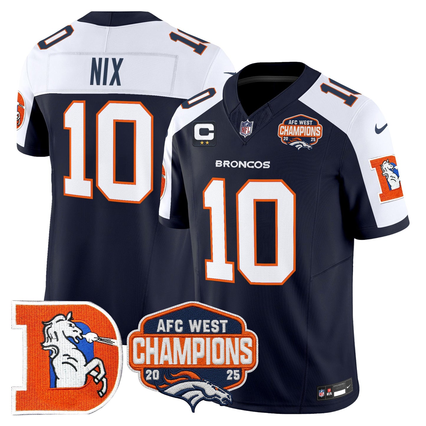 Navy Alternate - Bo Nix