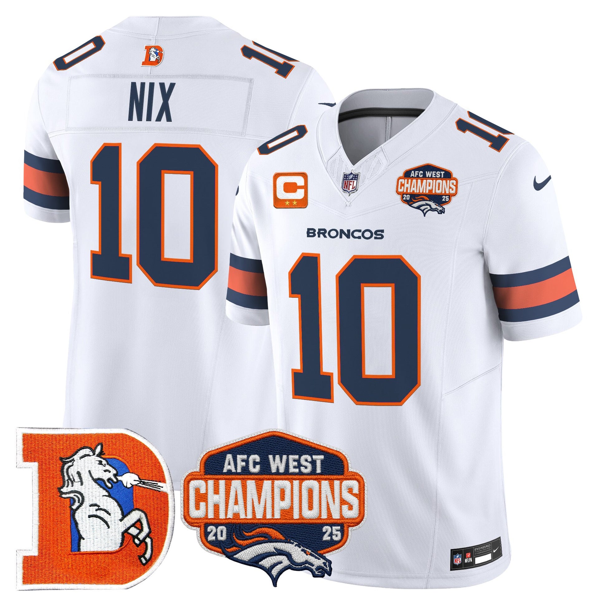 White - Bo Nix