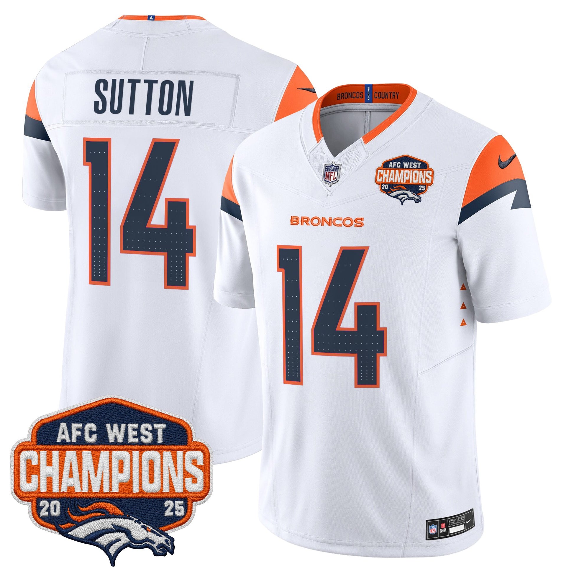 White - Courtland Sutton