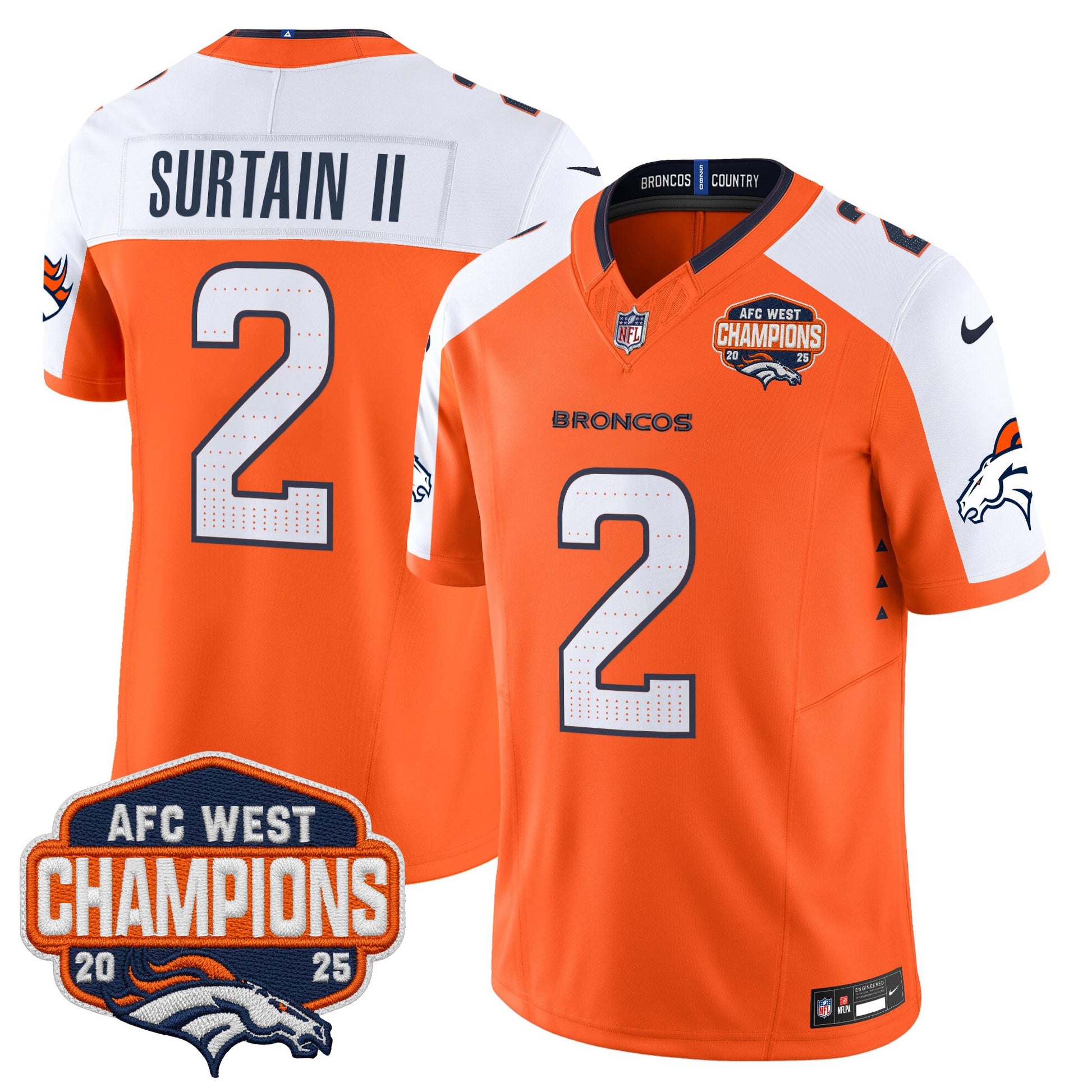 Orange Alternate - Patrick Surtain II