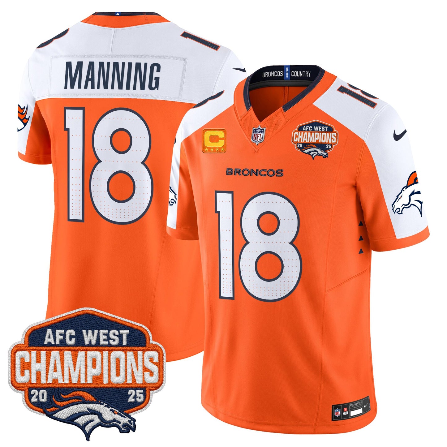 Orange Alternate - Peyton Manning