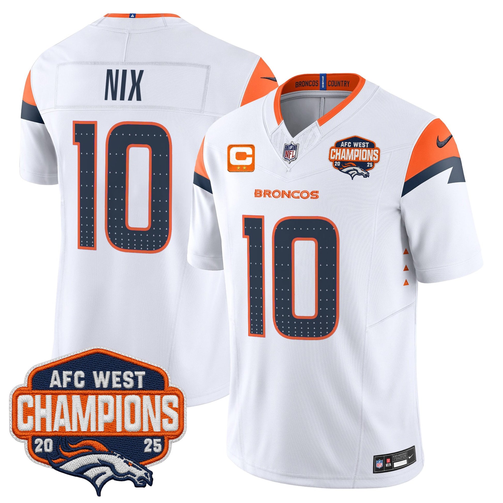 White - Bo Nix
