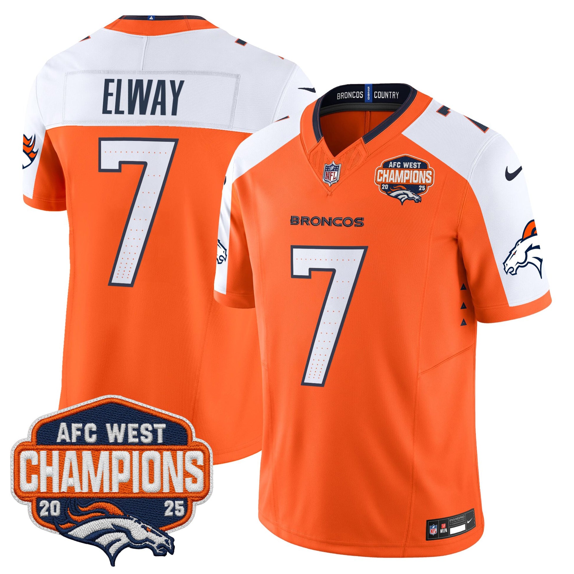 Orange Alternate - John Elway