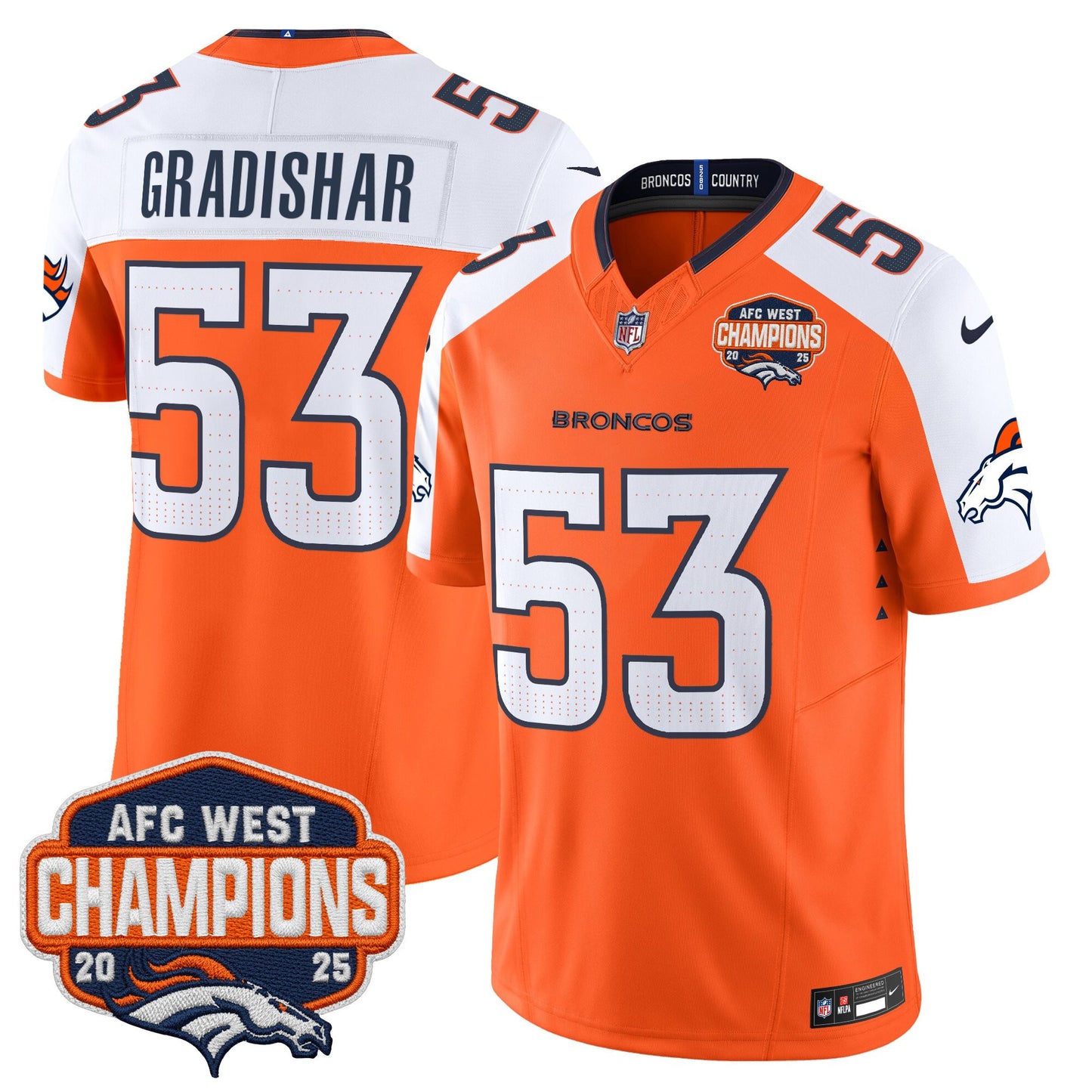 Orange Alternate - Randy Gradishar
