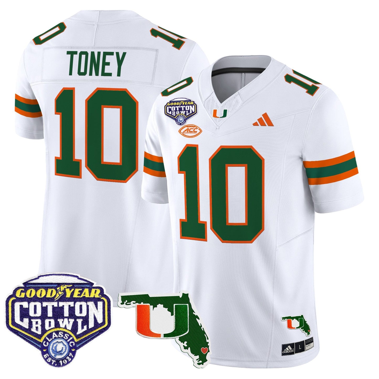 White - Malachi Toney