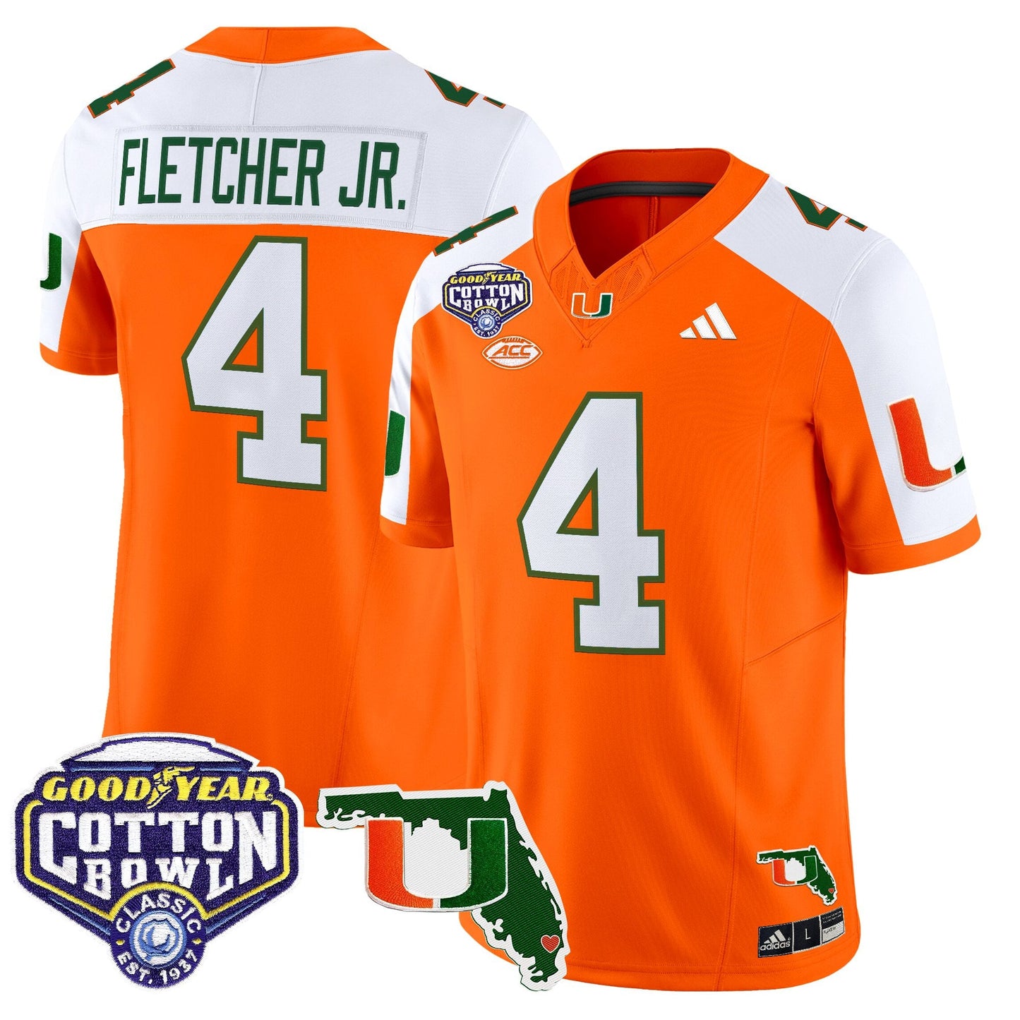 Orange Alternate - Mark Fletcher Jr.
