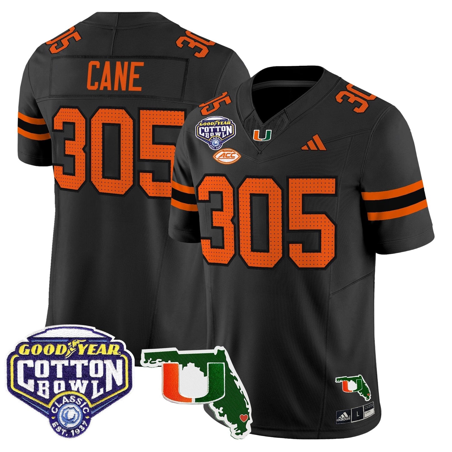 Black - Cane 305