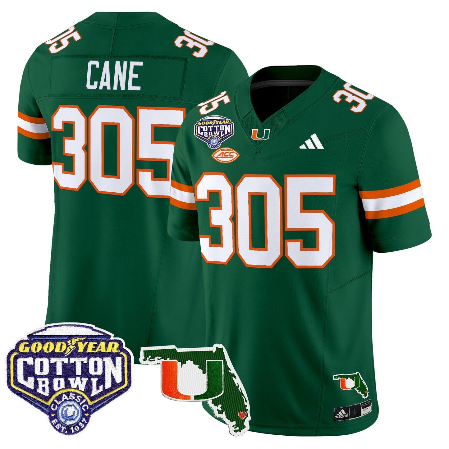 Green - Cane 305