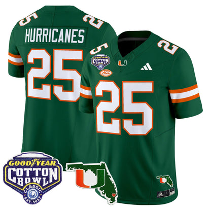 Green - #25 Hurricanes