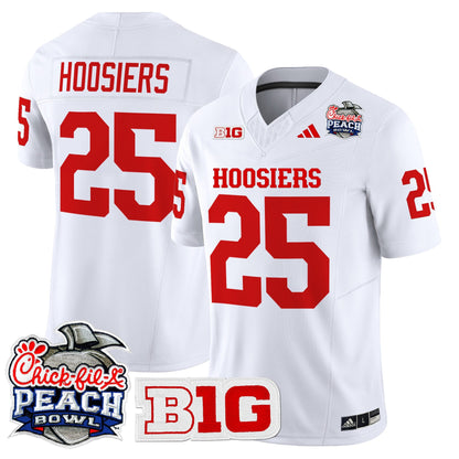 White - #25 Hoosiers