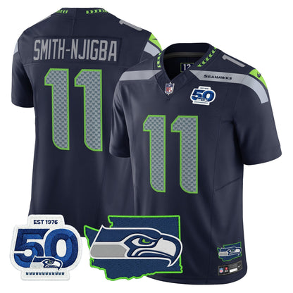 College Navy - Smith-Njigba