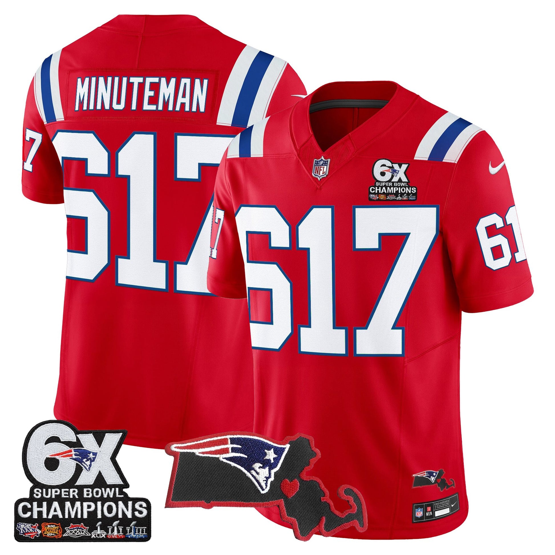 Red - Minuteman 617