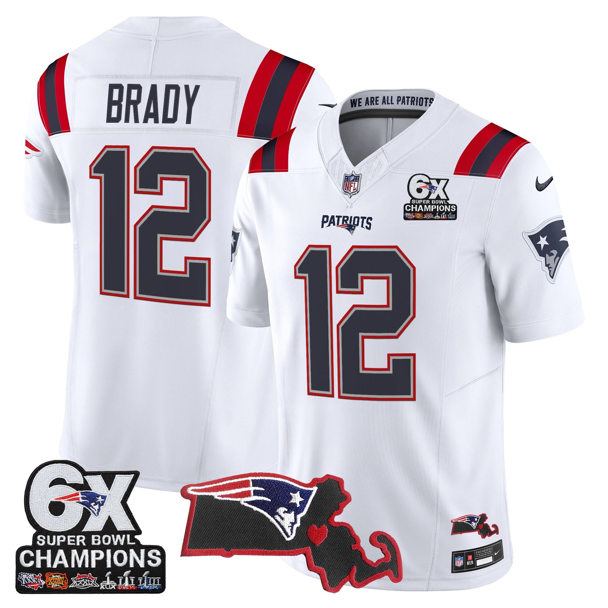 White - Tom Brady