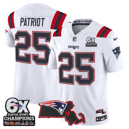 White - #25 Patriot