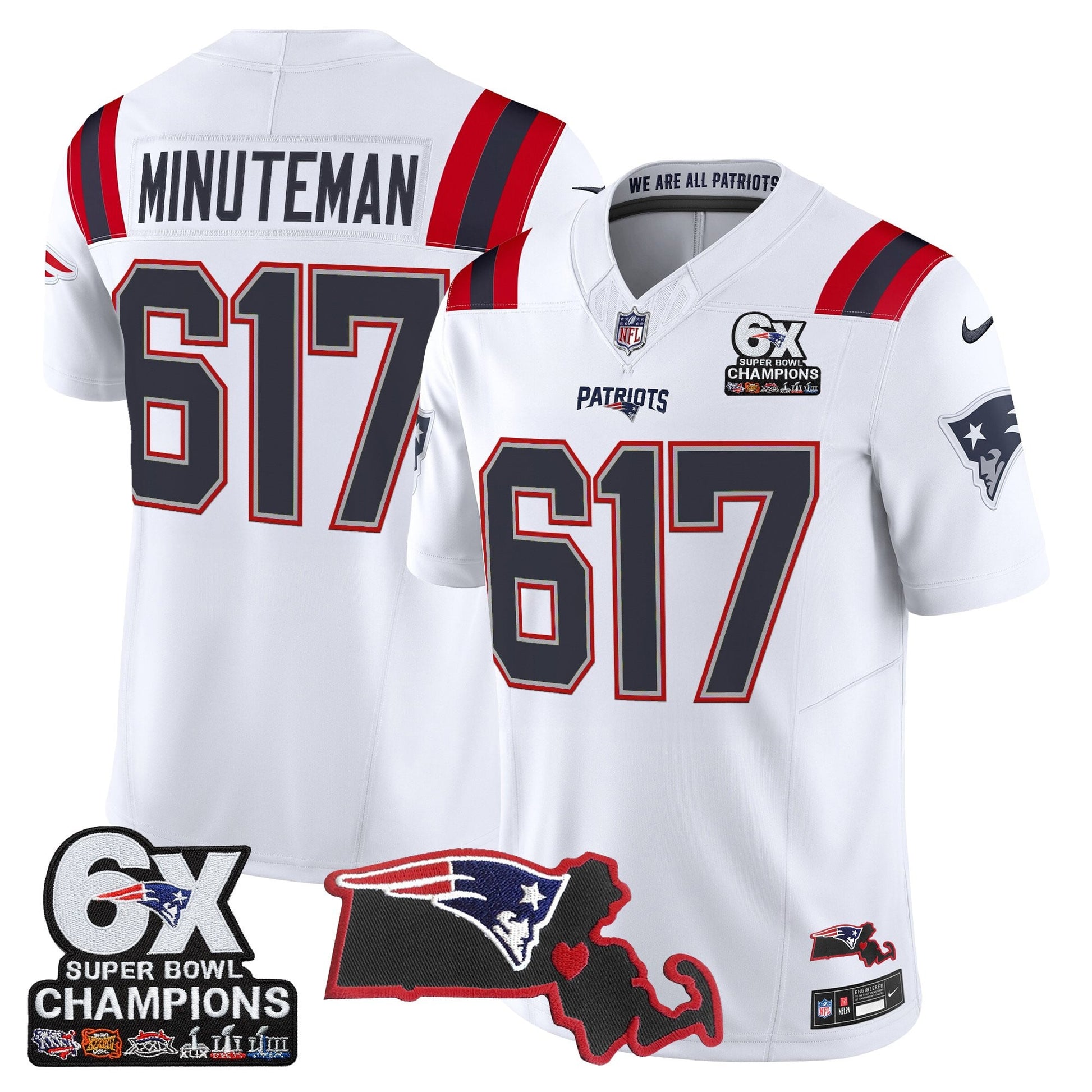 White - Minuteman 617