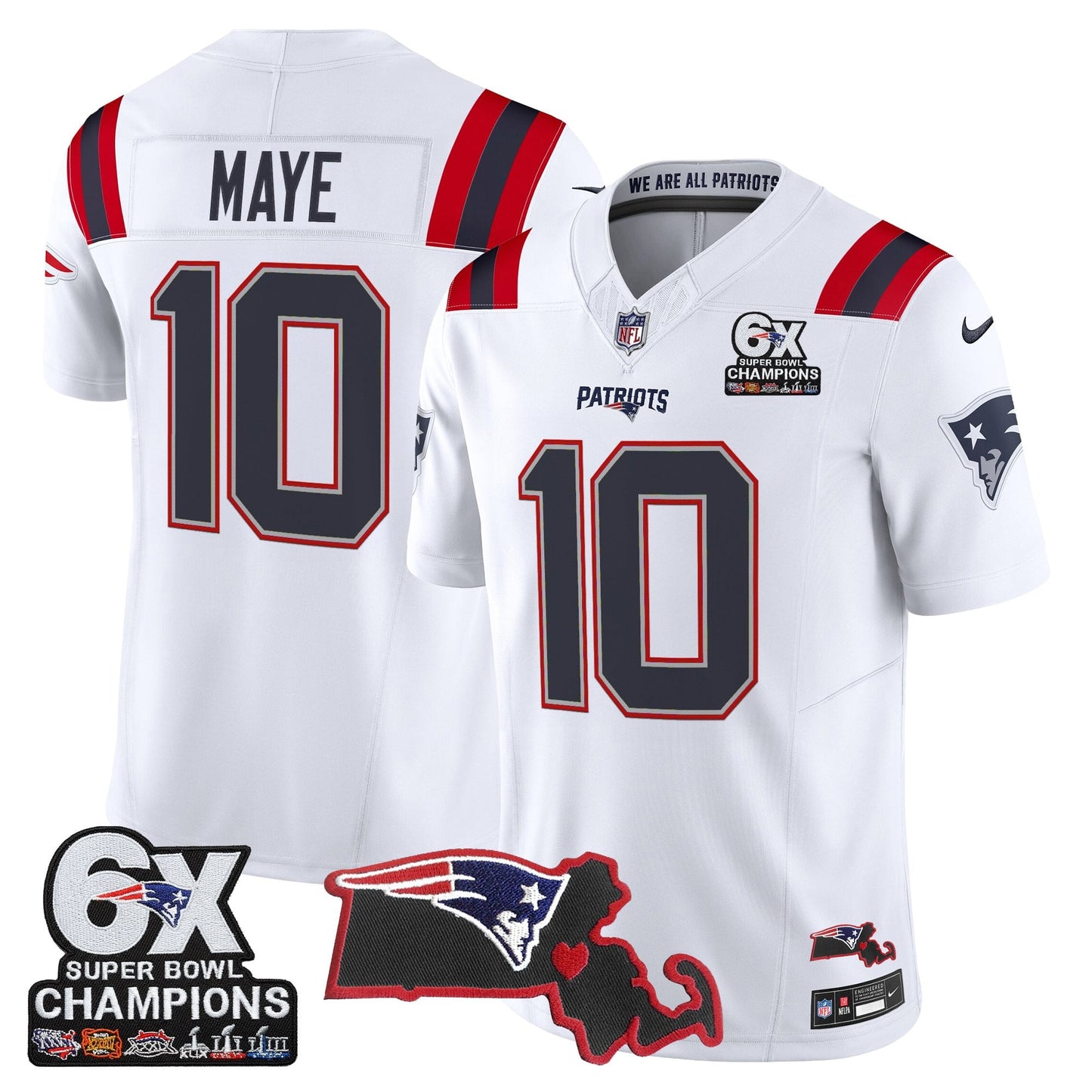 White - Drake Maye