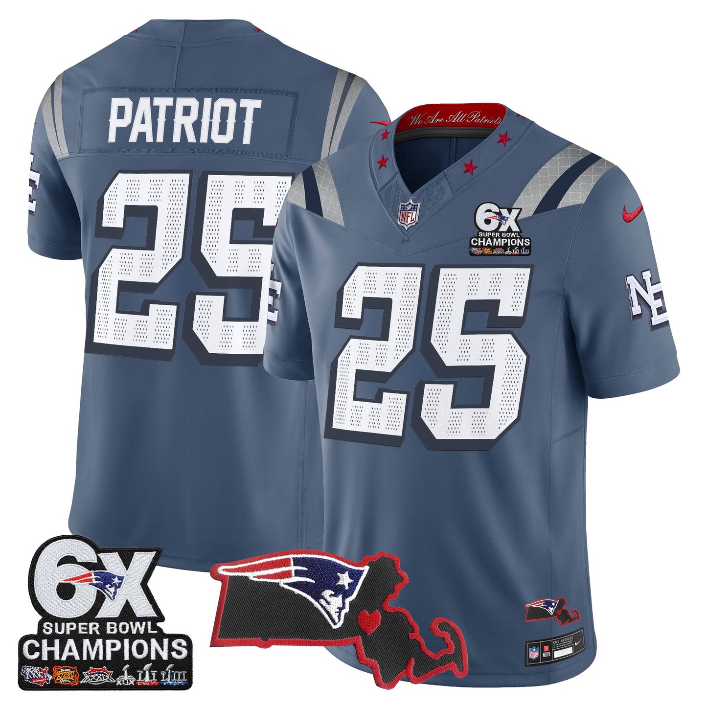 Storm Blue - #25 Patriot