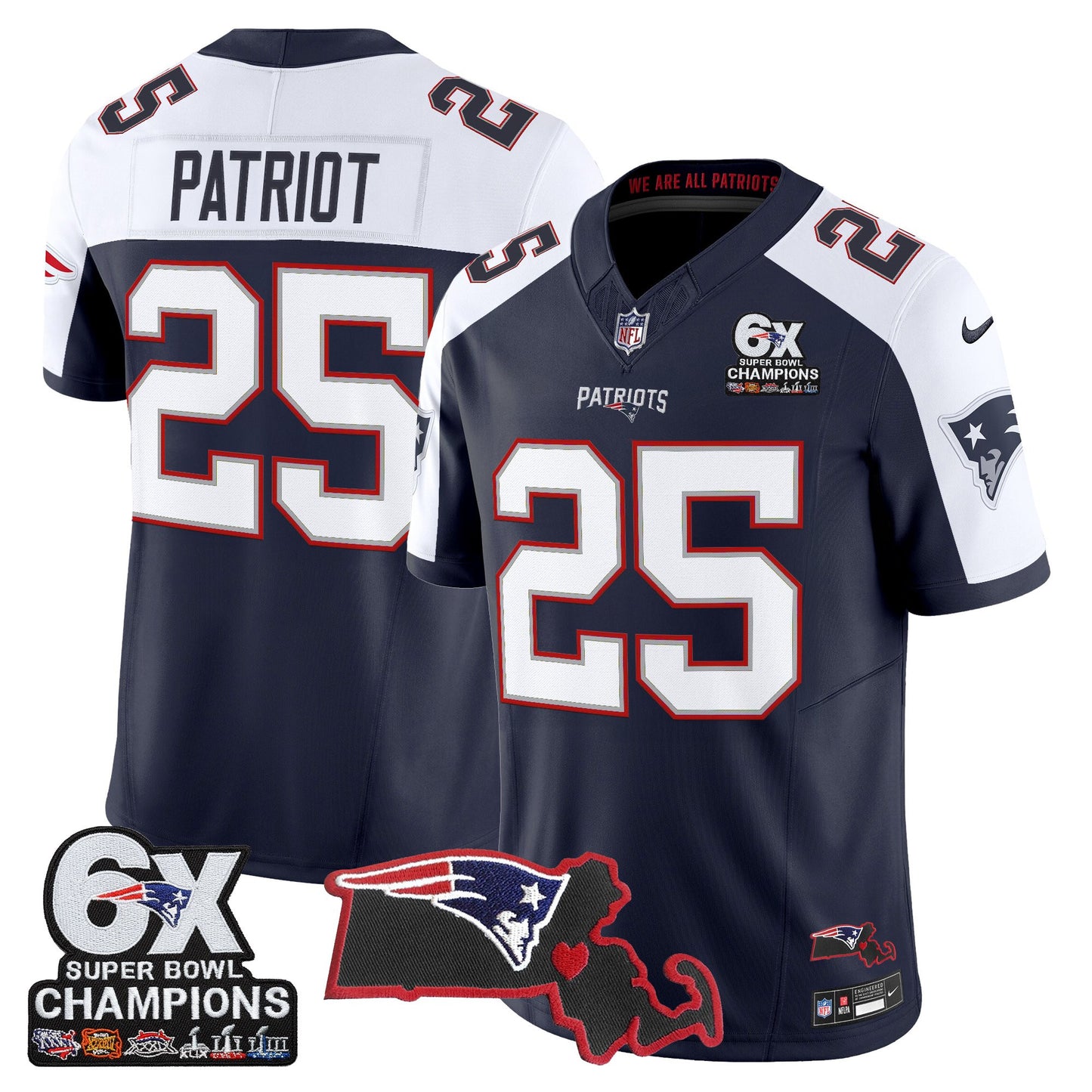 Navy Alternate - #25 Patriot