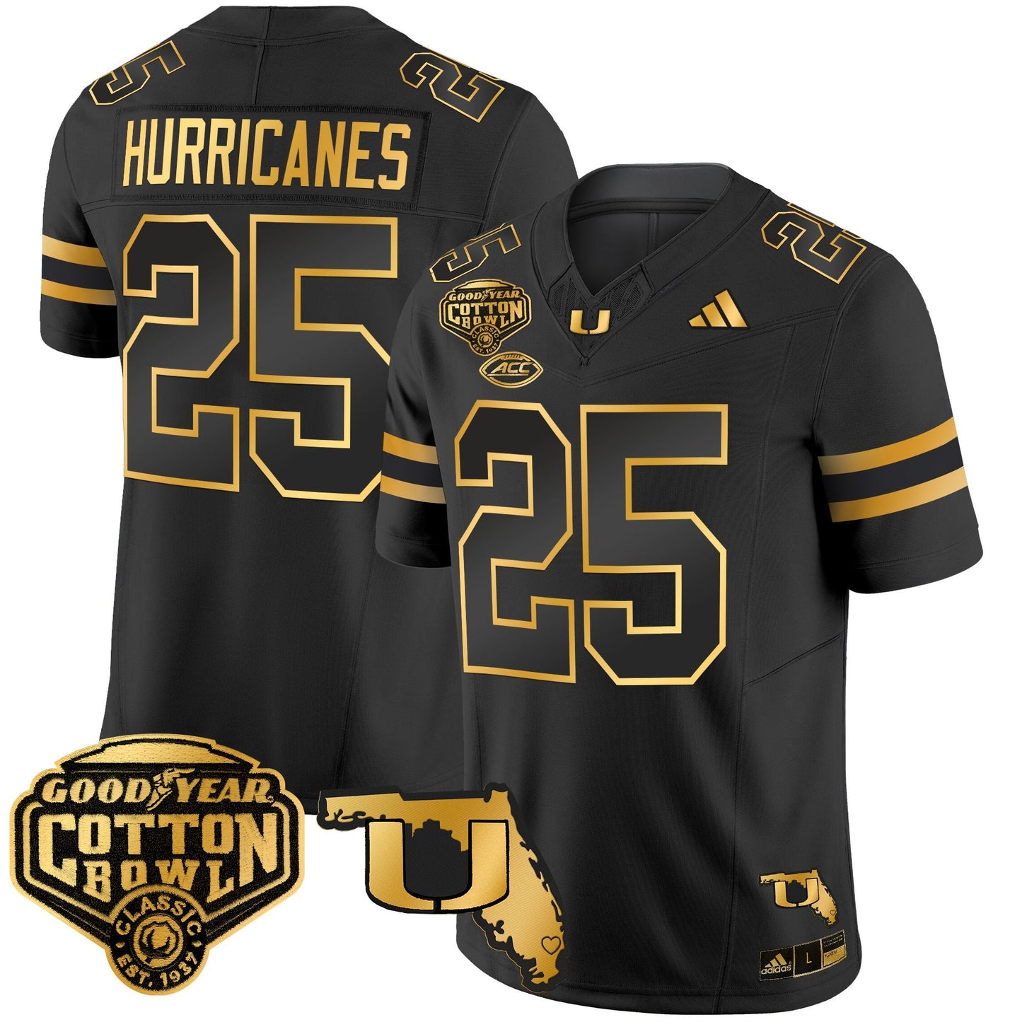 Black Gold - #25 Hurricanes
