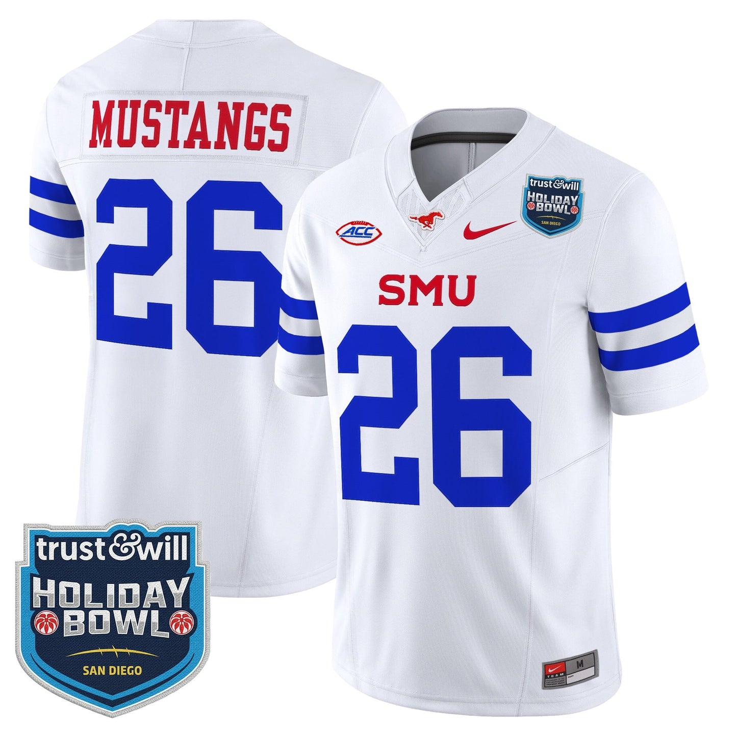 Ice White - #26 Mustangs