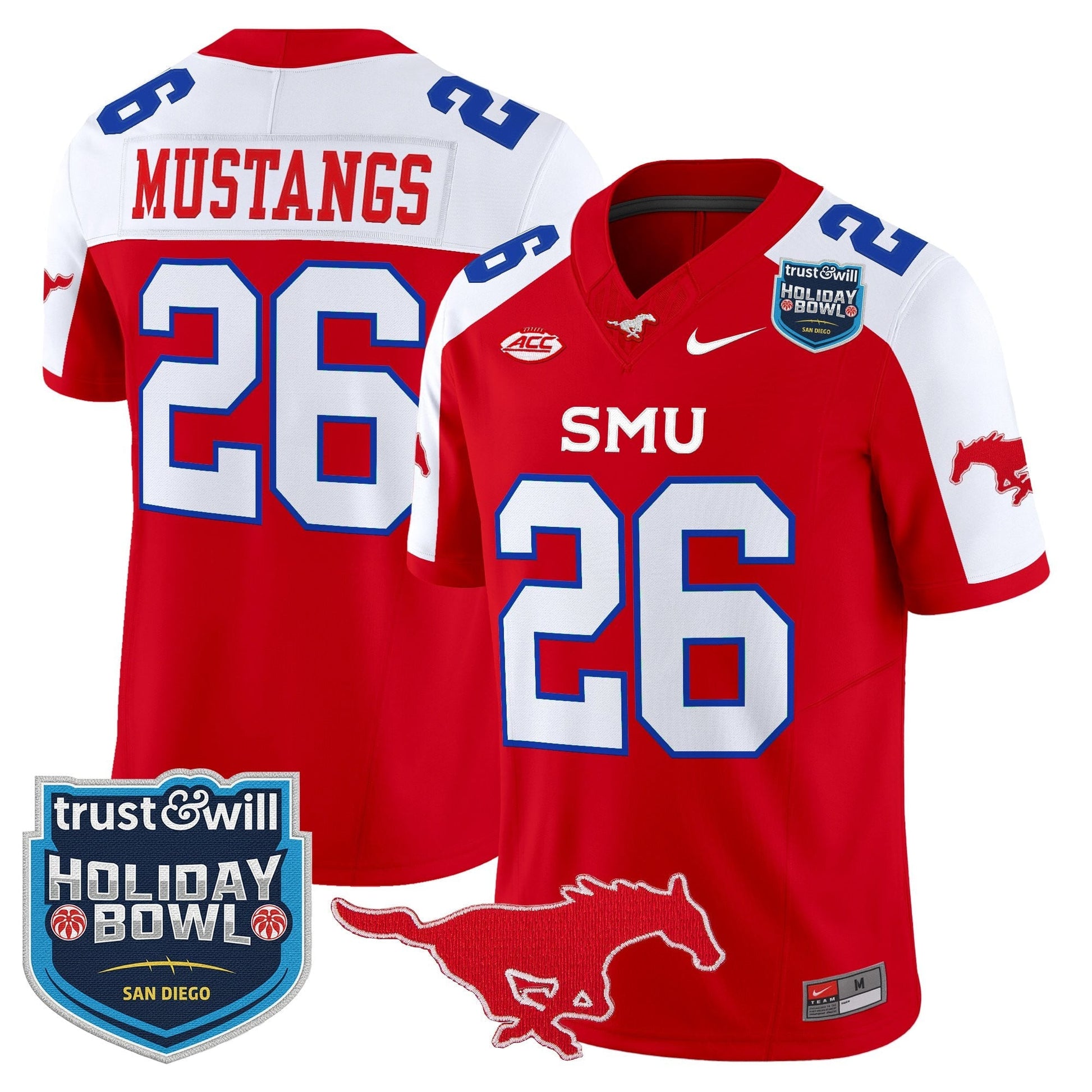 Red Alternate - #26 Mustangs