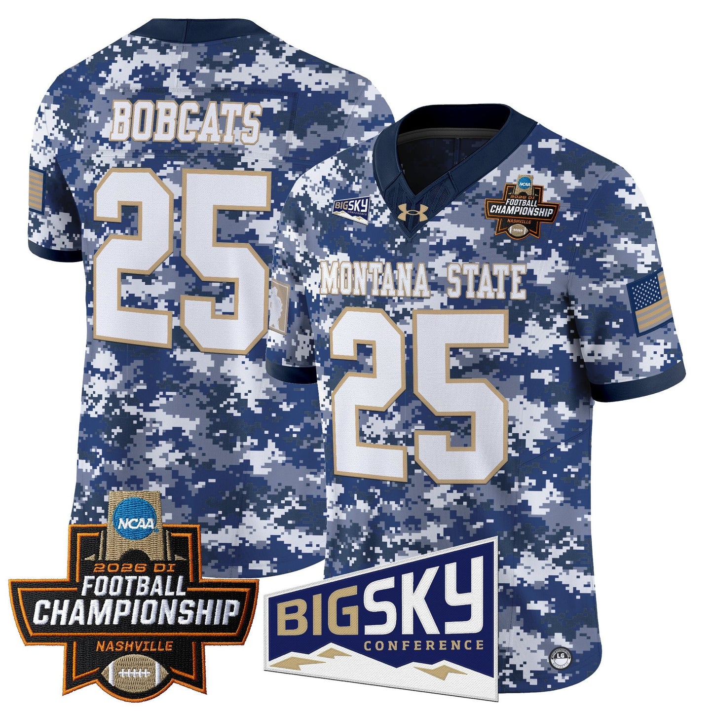 Camo - #25 Bobcats