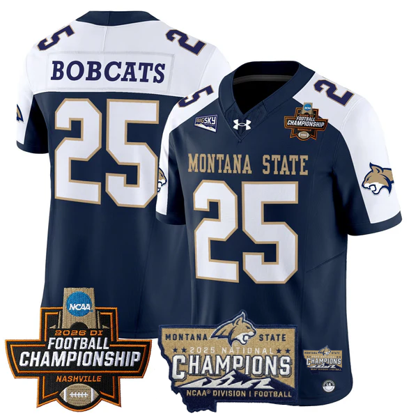 Navy Alternate - #25 Bobcats