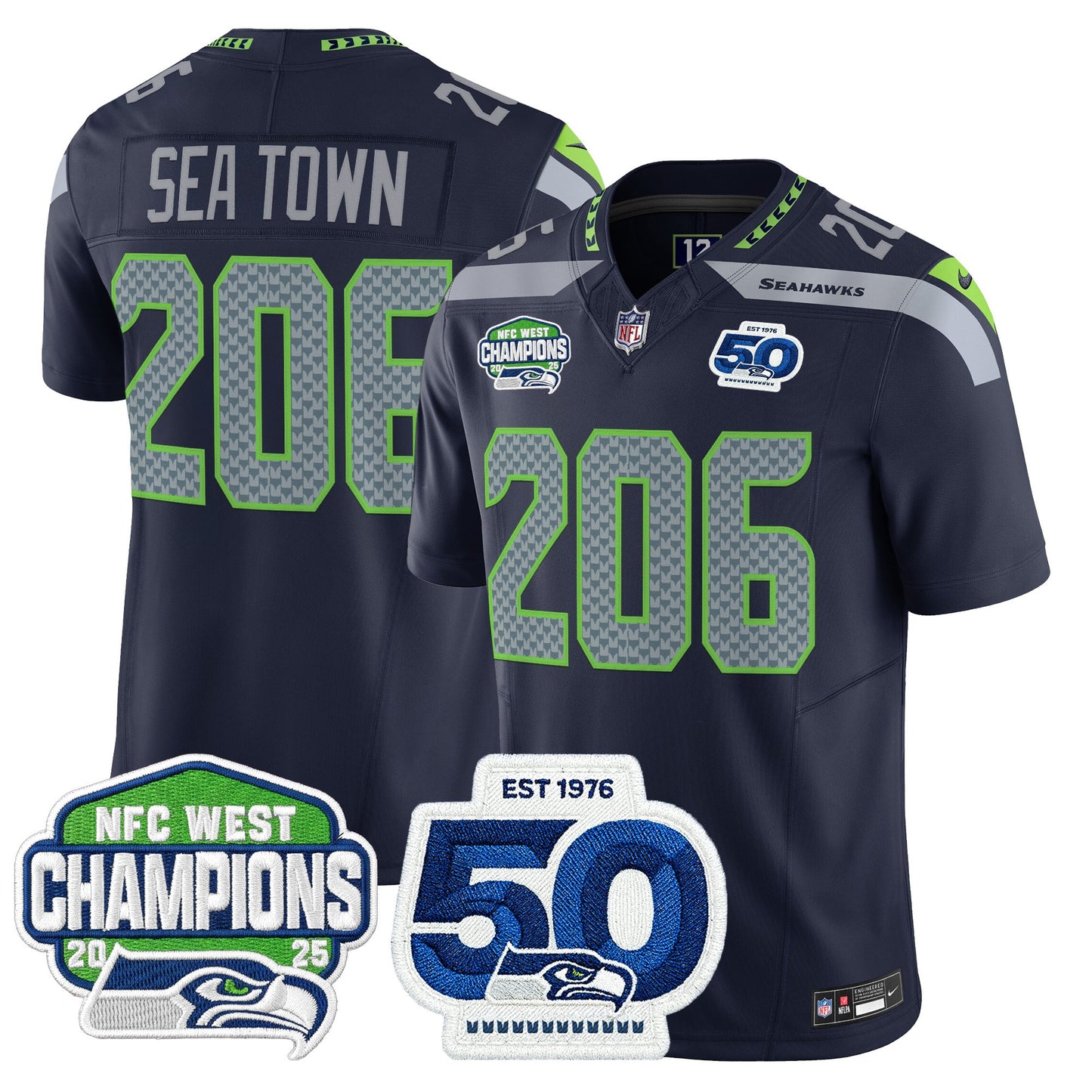 College Navy - Sea Town 206