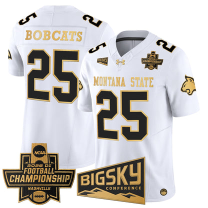 White Gold - #25 Bobcats