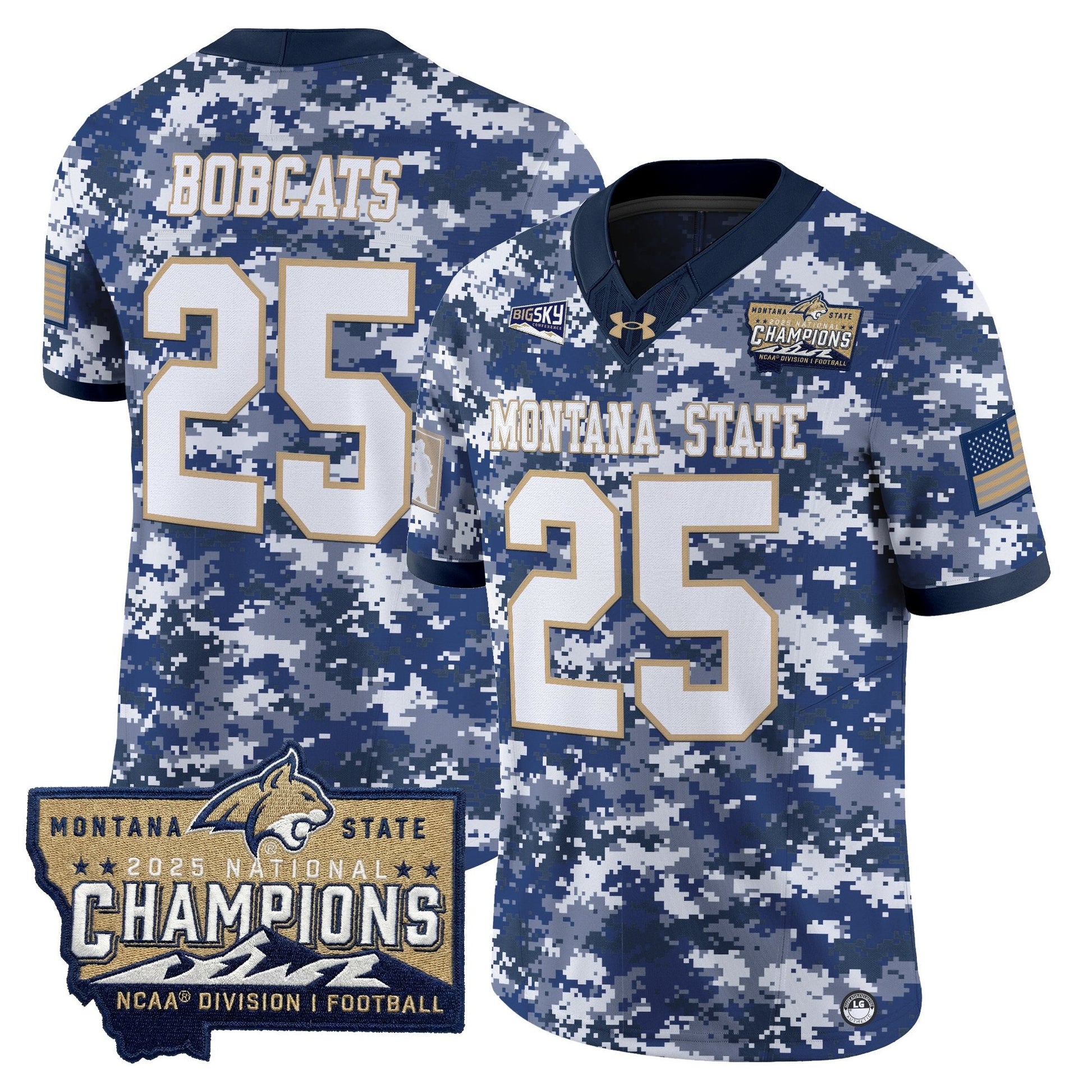 Camo - #25 Bobcats