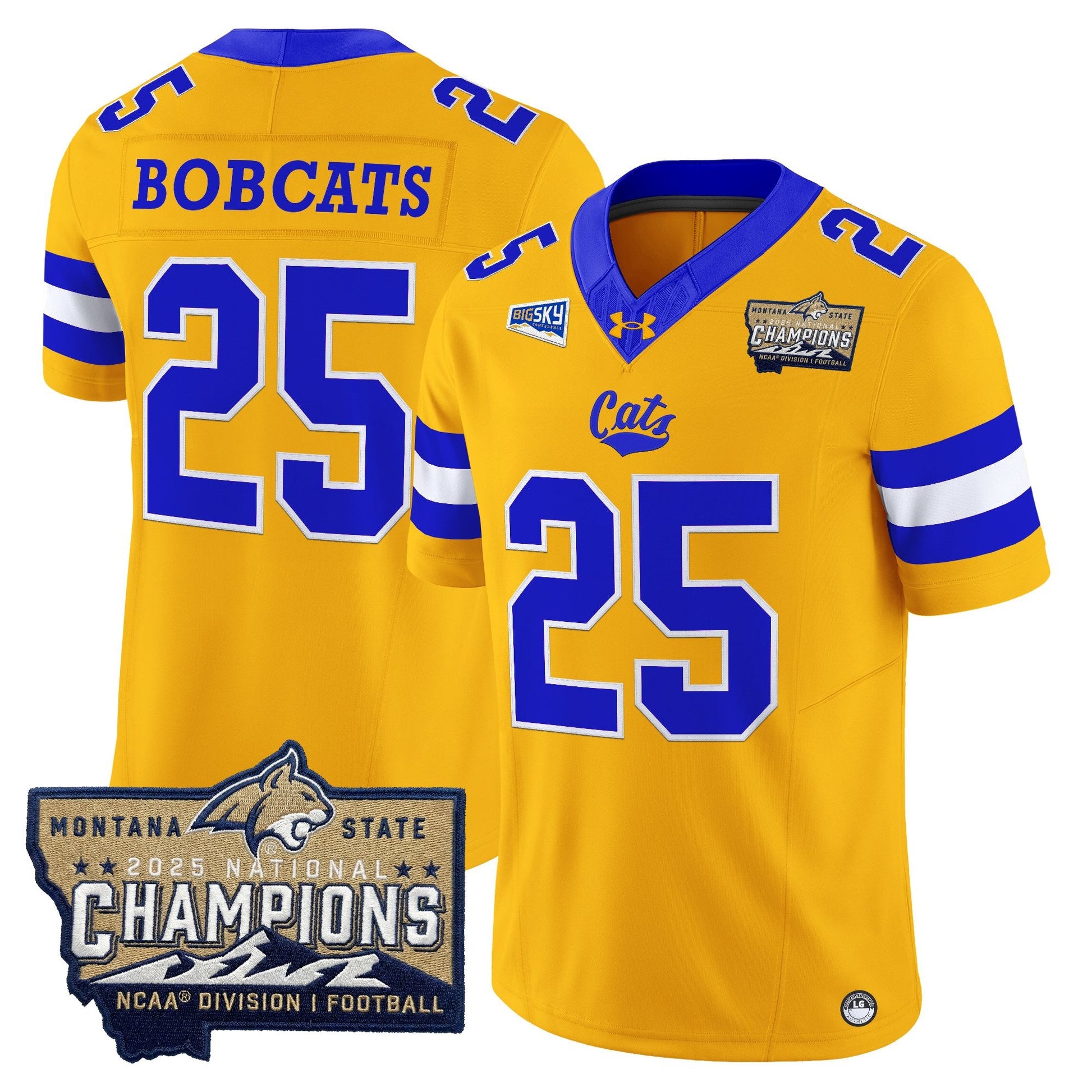 Gold - #25 Bobcats
