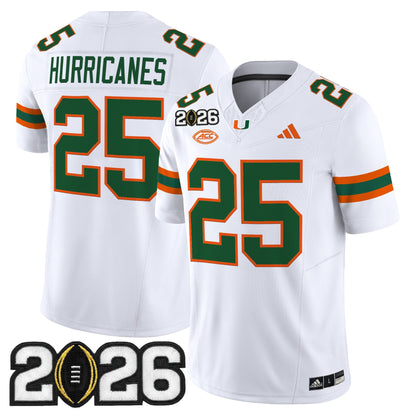 White - #25 Hurricanes