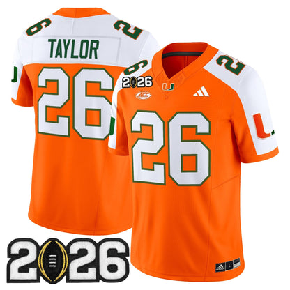 Orange Alternate - Sean Taylor