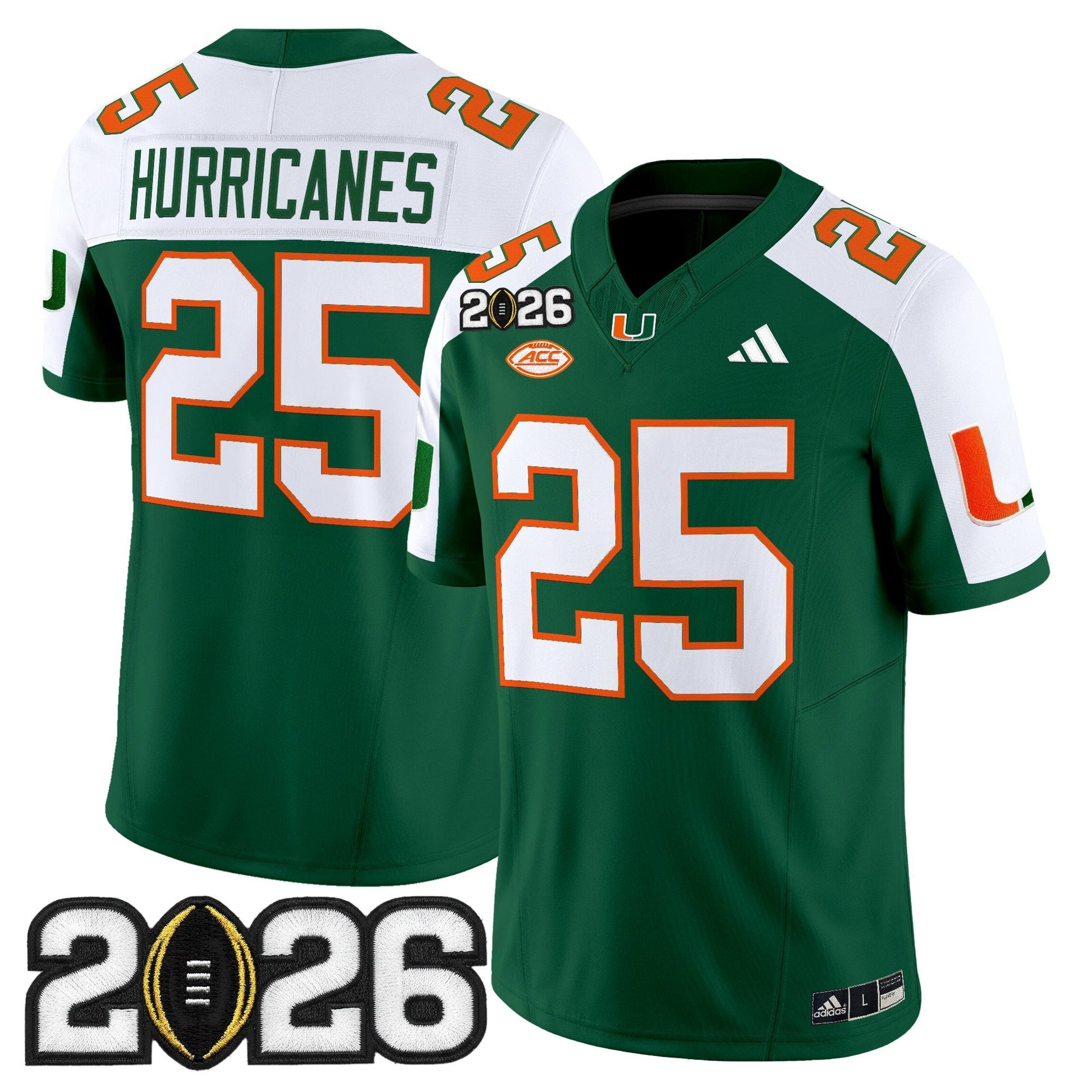 Green Alternate - #25 Hurricanes