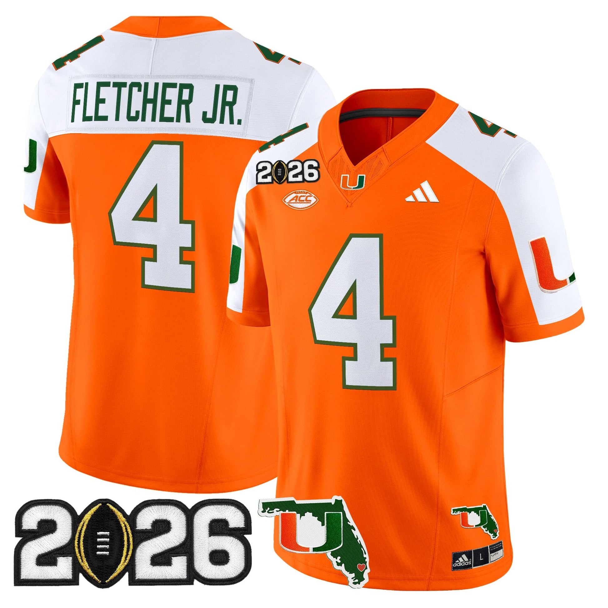 Orange Alternate - Mark Fletcher Jr.