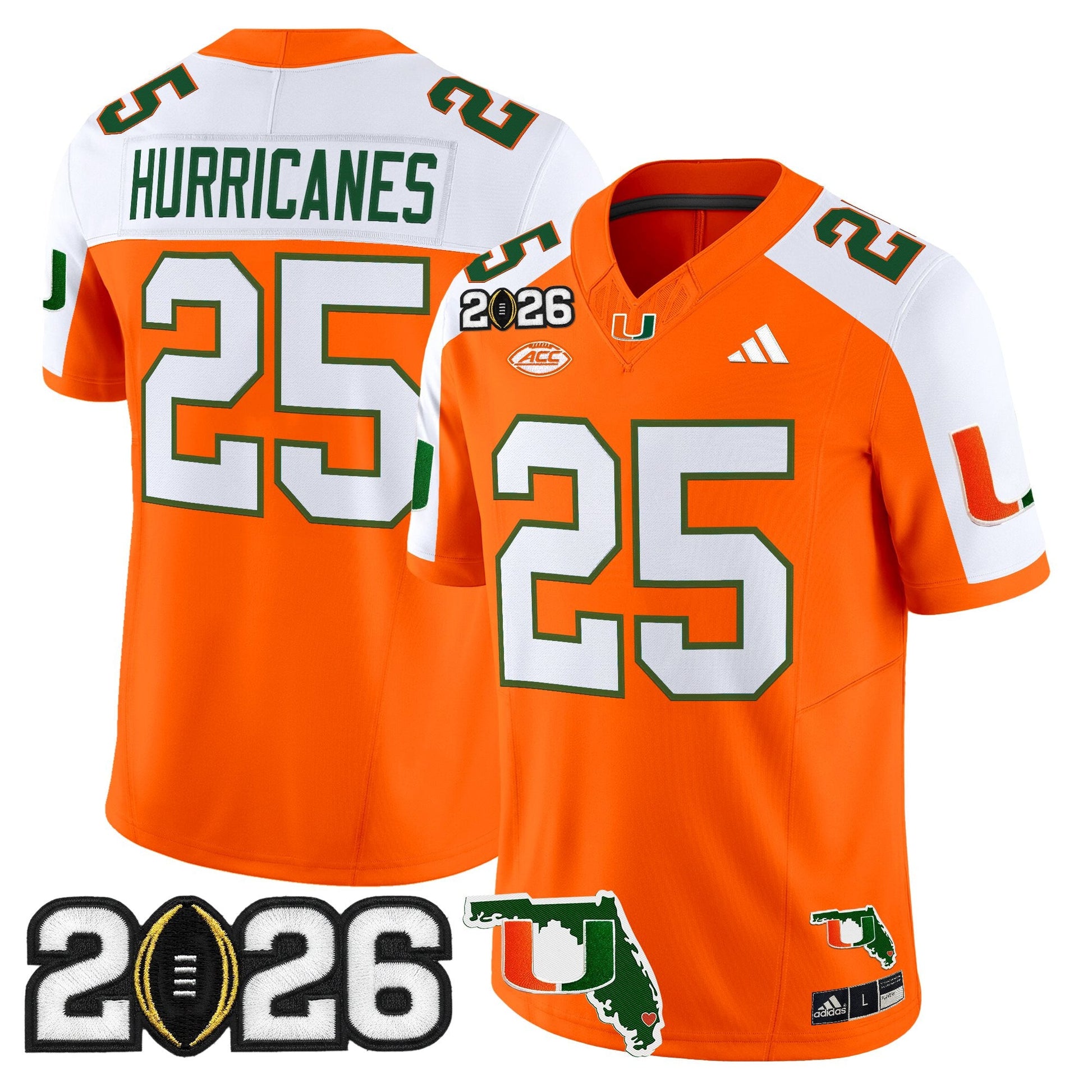 Orange Alternate - #25 Hurricanes