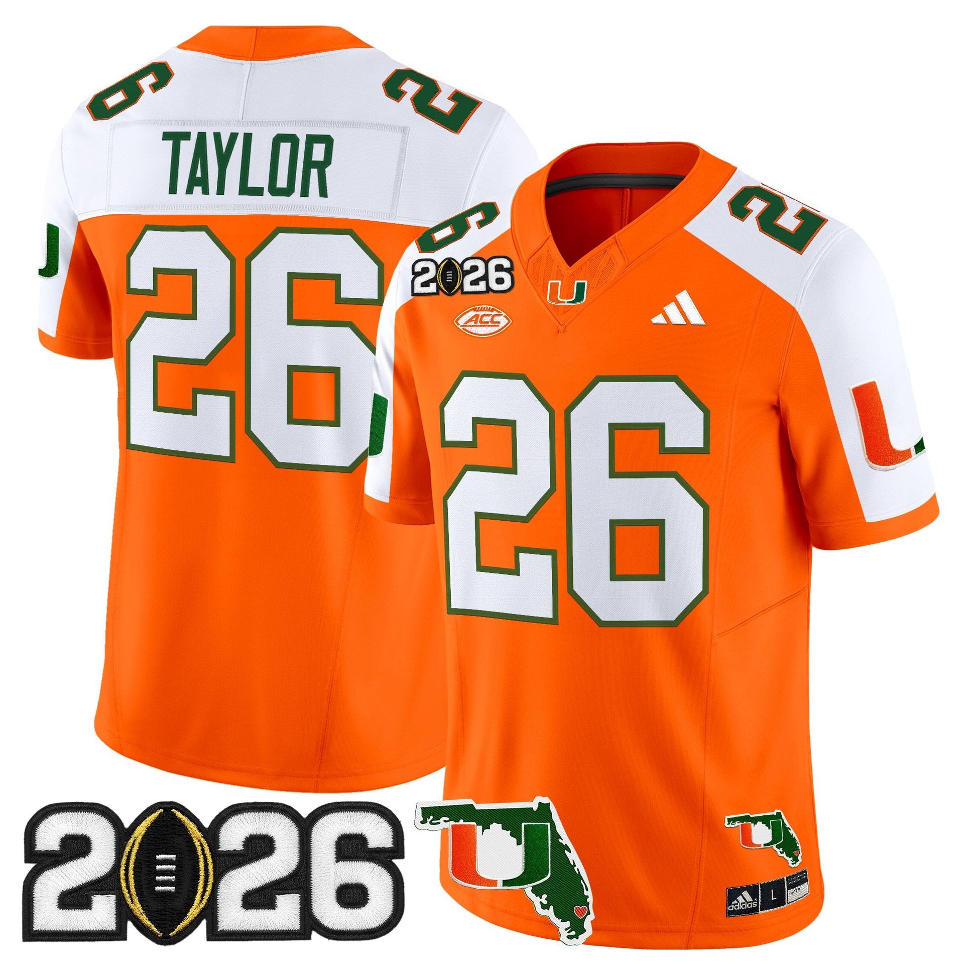Orange Alternate - Sean Taylor