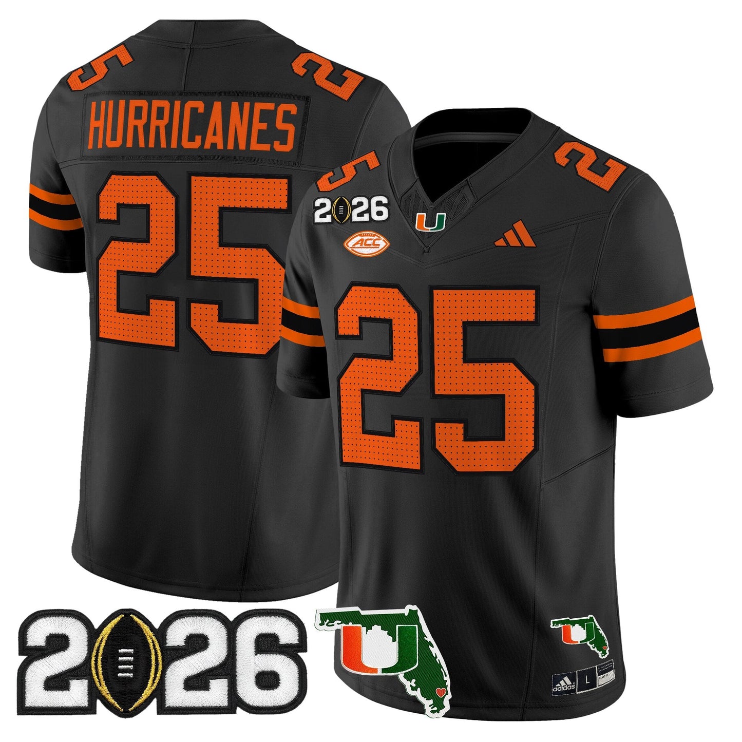 Black - #25 Hurricanes