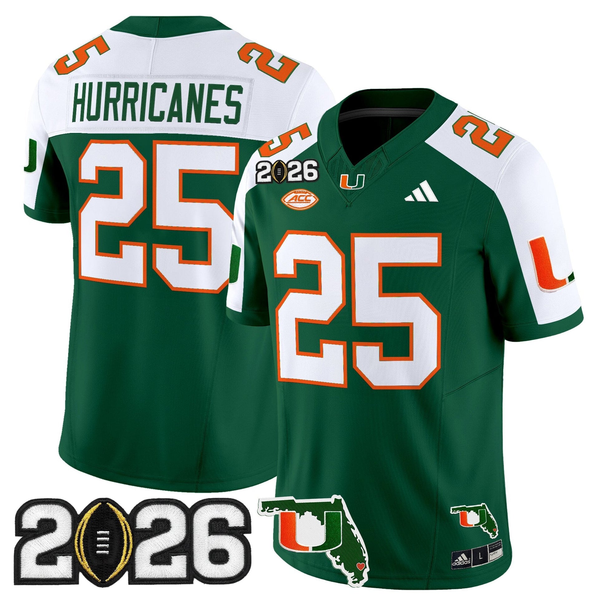 Green Alternate - #25 Hurricanes