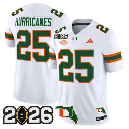 White - #25 Hurricanes