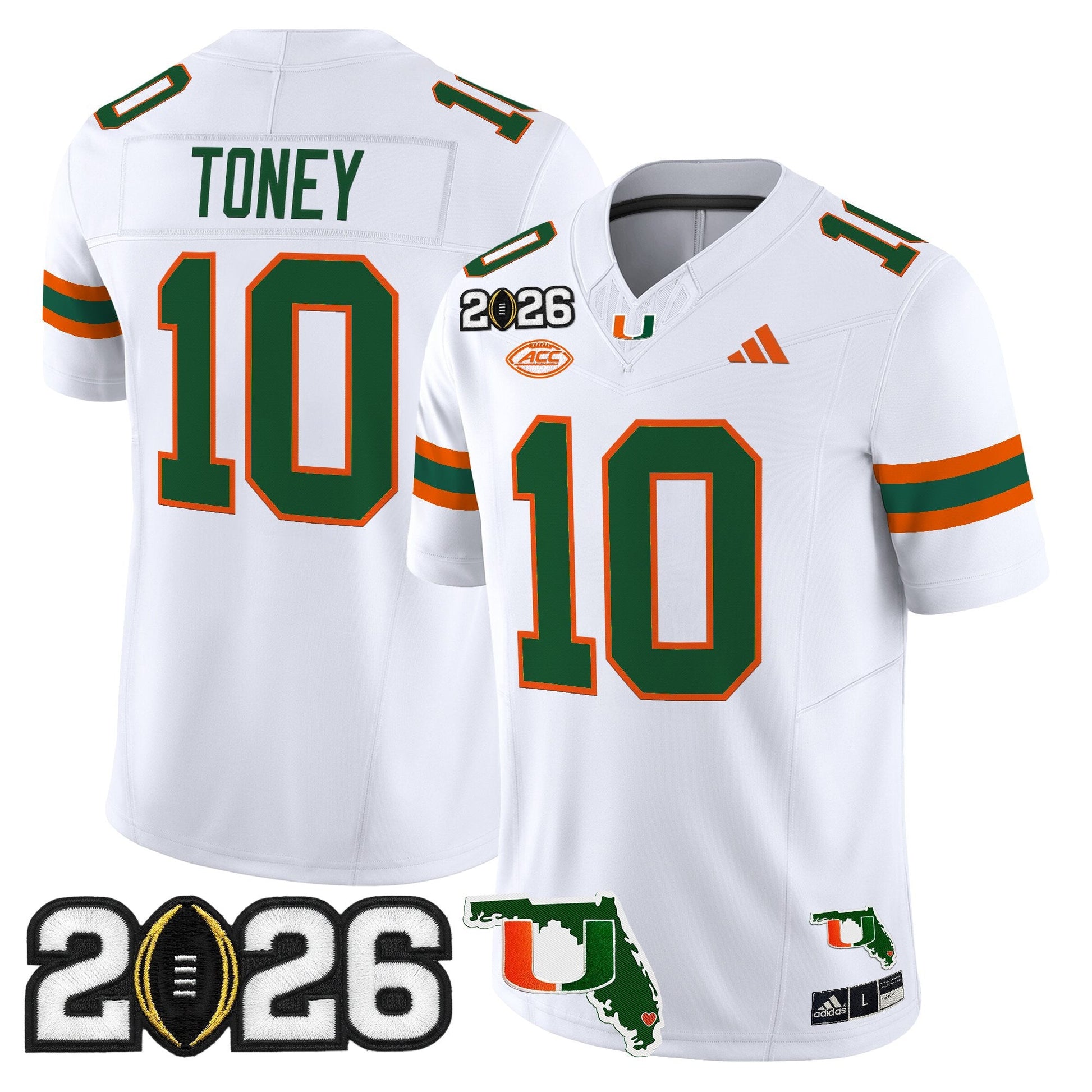 White - Malachi Toney