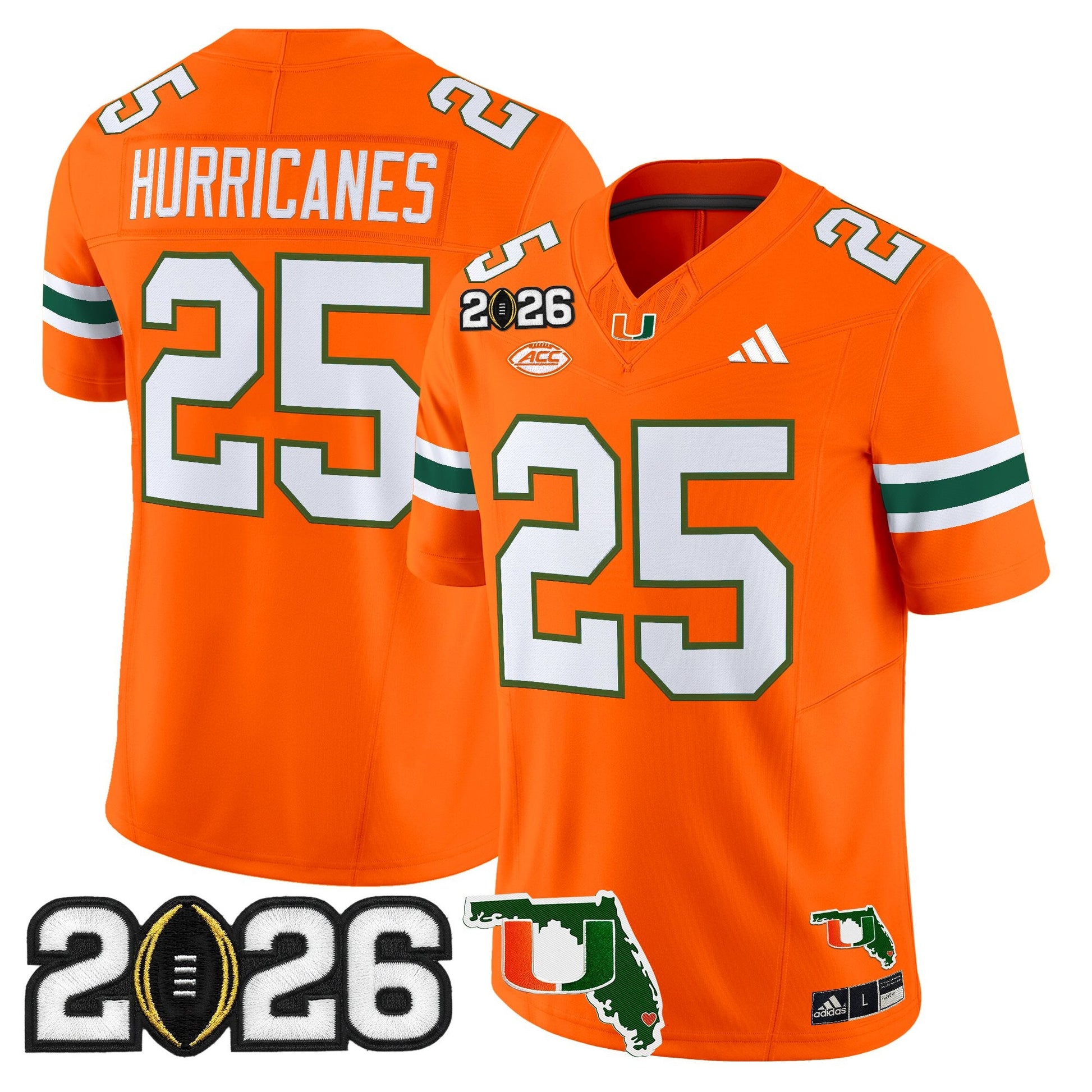 Orange - #25 Hurricanes
