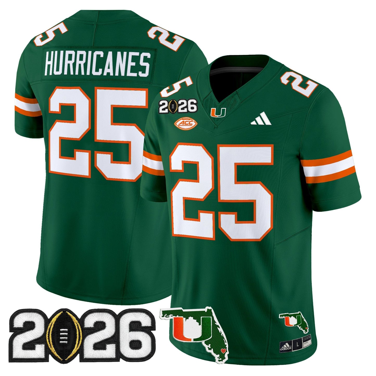 Green - #25 Hurricanes