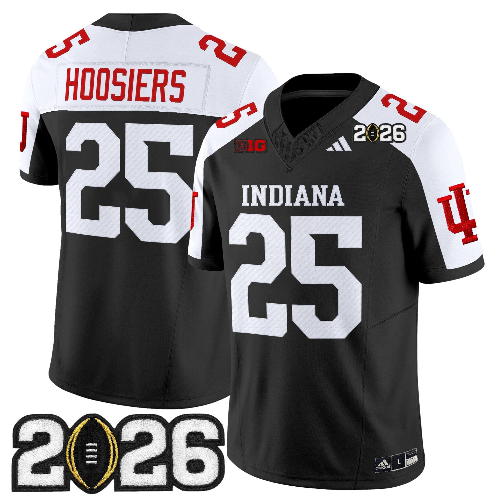 Black Alternate - #25 Hoosiers